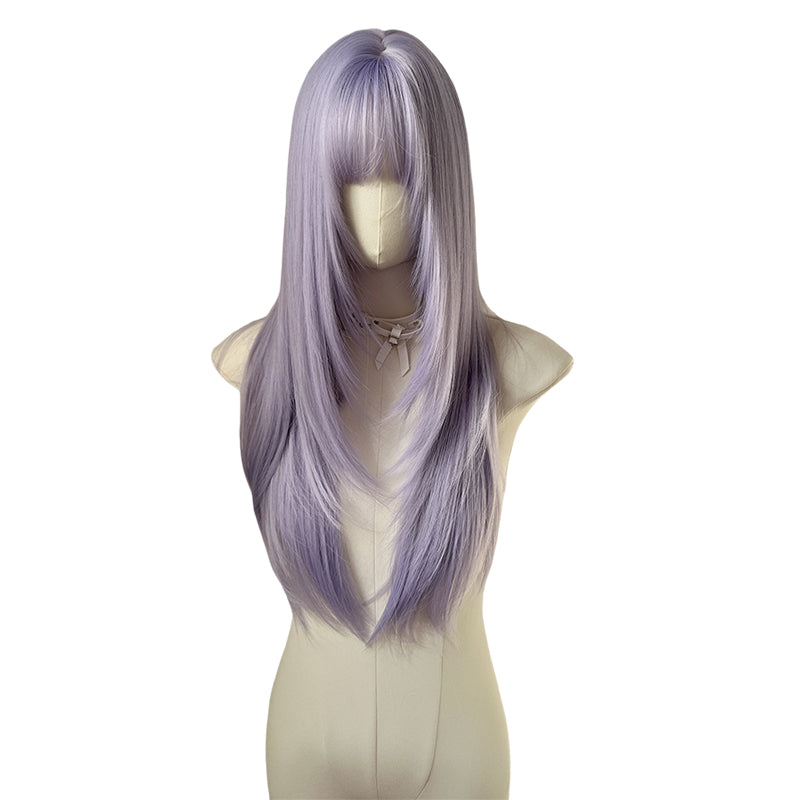 Full Head Female Bangs High Level Daily Hot Long Straight Wig