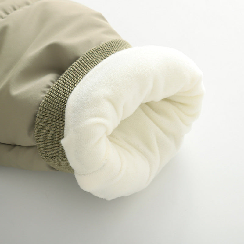 Women's & Men's Winter Fleece-lined Jumpsuits Outing Thickened Rompers Outwear Keep Warm Jumpsuit, Climbing Suit