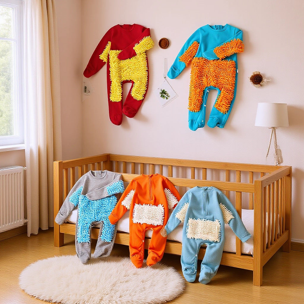 Stylish New Slouchy Mopping Crawling Gadget Jumpsuit, Climbing Suit