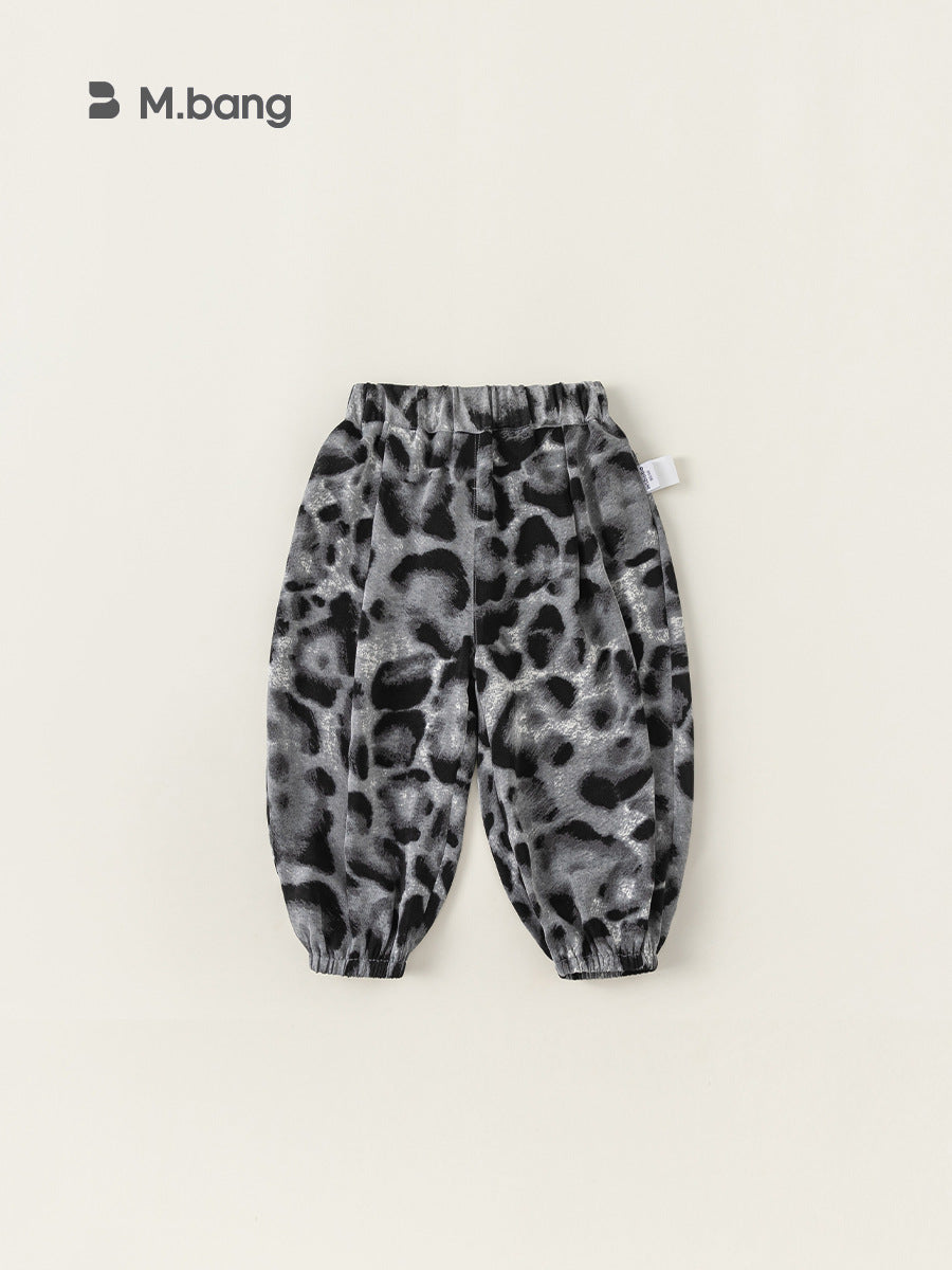 Children's Summer Clothing Ink Casual Air Conditioning Boys Anti Mosquito Children's Pants