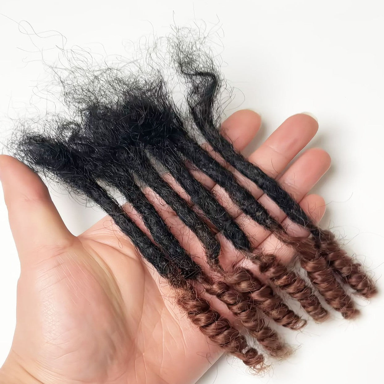 Women's & Men's Root Dreadlocks Hip Hop Trendy Human African Real Hair Wig