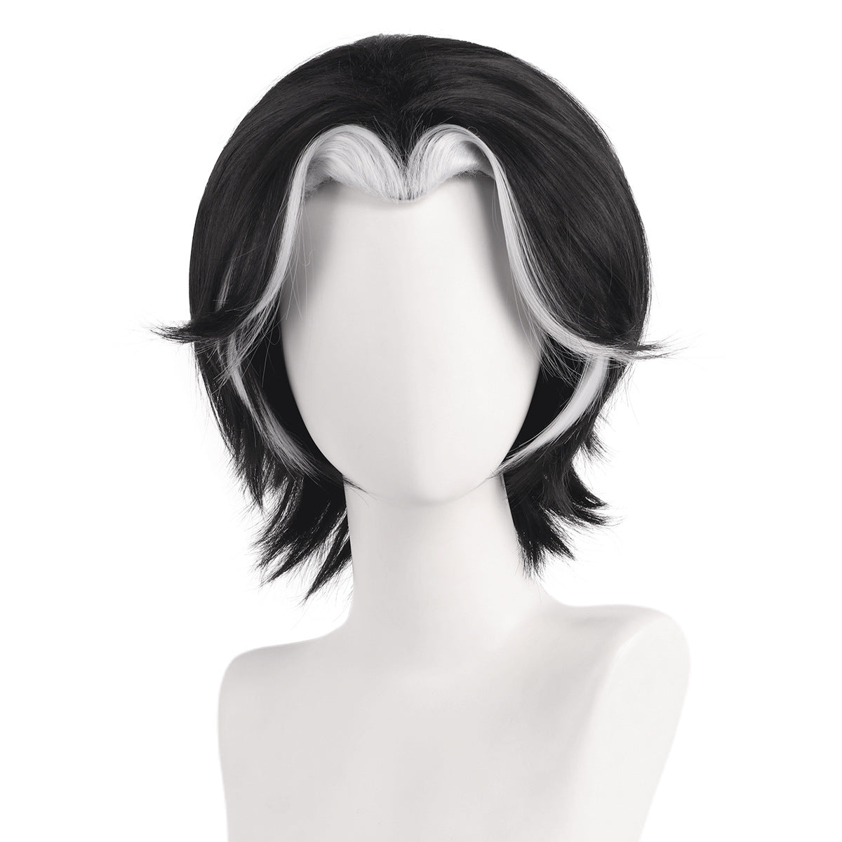 Inn Black Beauty Pointed Dyed White Cos Wig