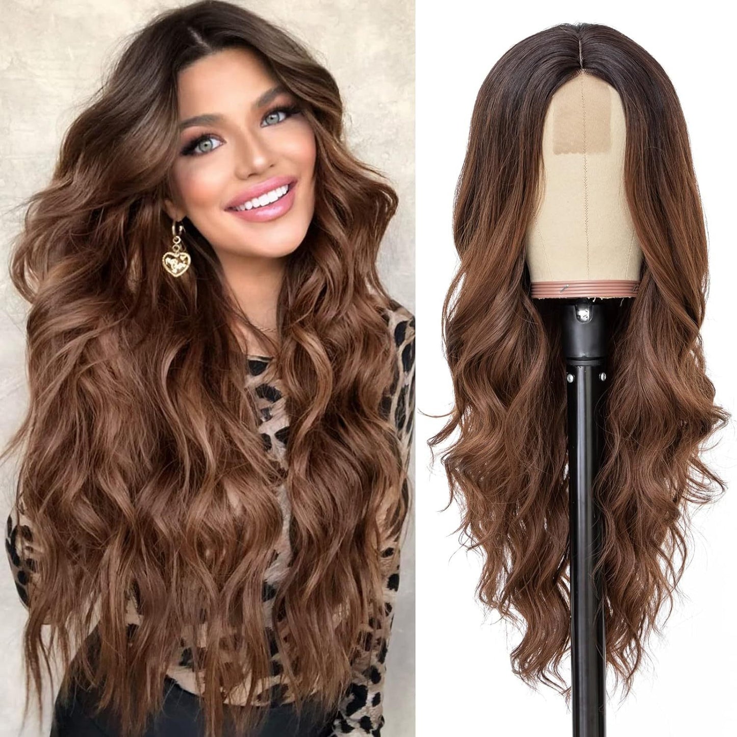 Small Lace Medium Large Wave Curly Wig Long Curls