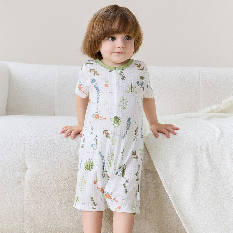 Women's & Men's Summer Thin Cotton Jumpsuit Romper Going Out Jumpsuit, Climbing Suit