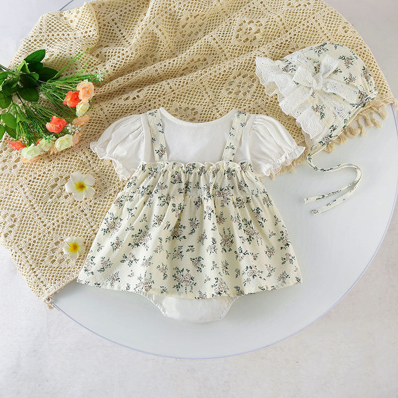 Princess Super Cute Thin Jumpsuit Printing Short Jumpsuit, Climbing Suit