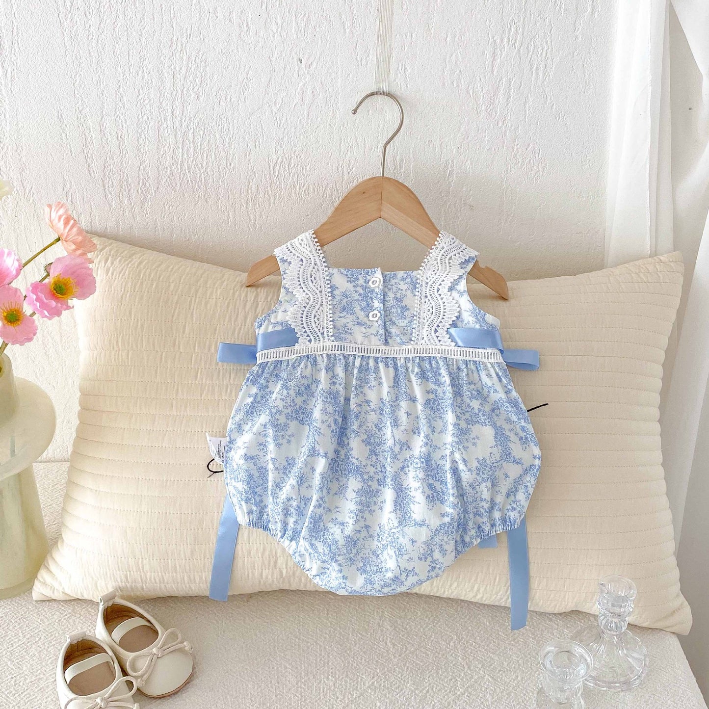 For Babies Summer Thin Vest Jumpsuit Jumpsuit, Climbing Suit