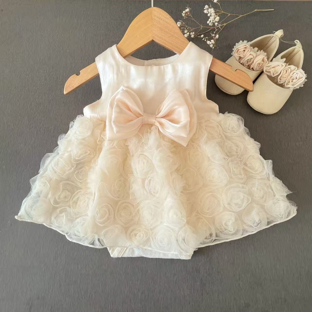 Casual Innovative Children's Vest Rose Princess Children's Dress