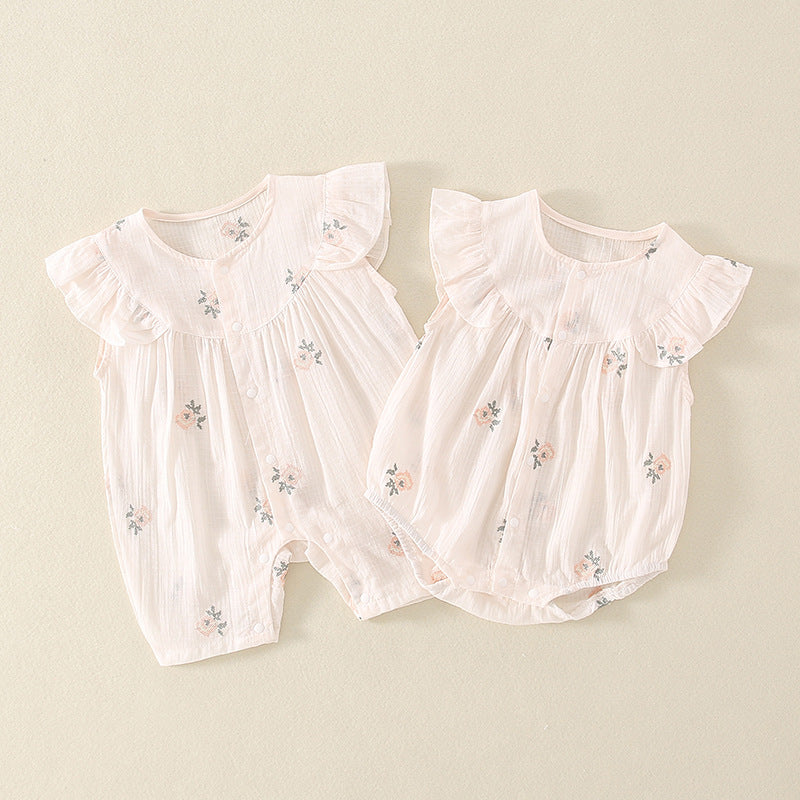 Clothes For Babies Summer Romper Chinese Jumpsuit, Climbing Suit