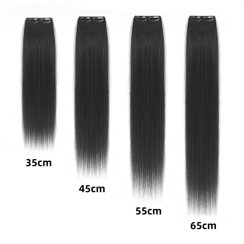 Women's Growth Volume Lightweight Seamless Casual Hot Dyeing Full Real Braid Wig