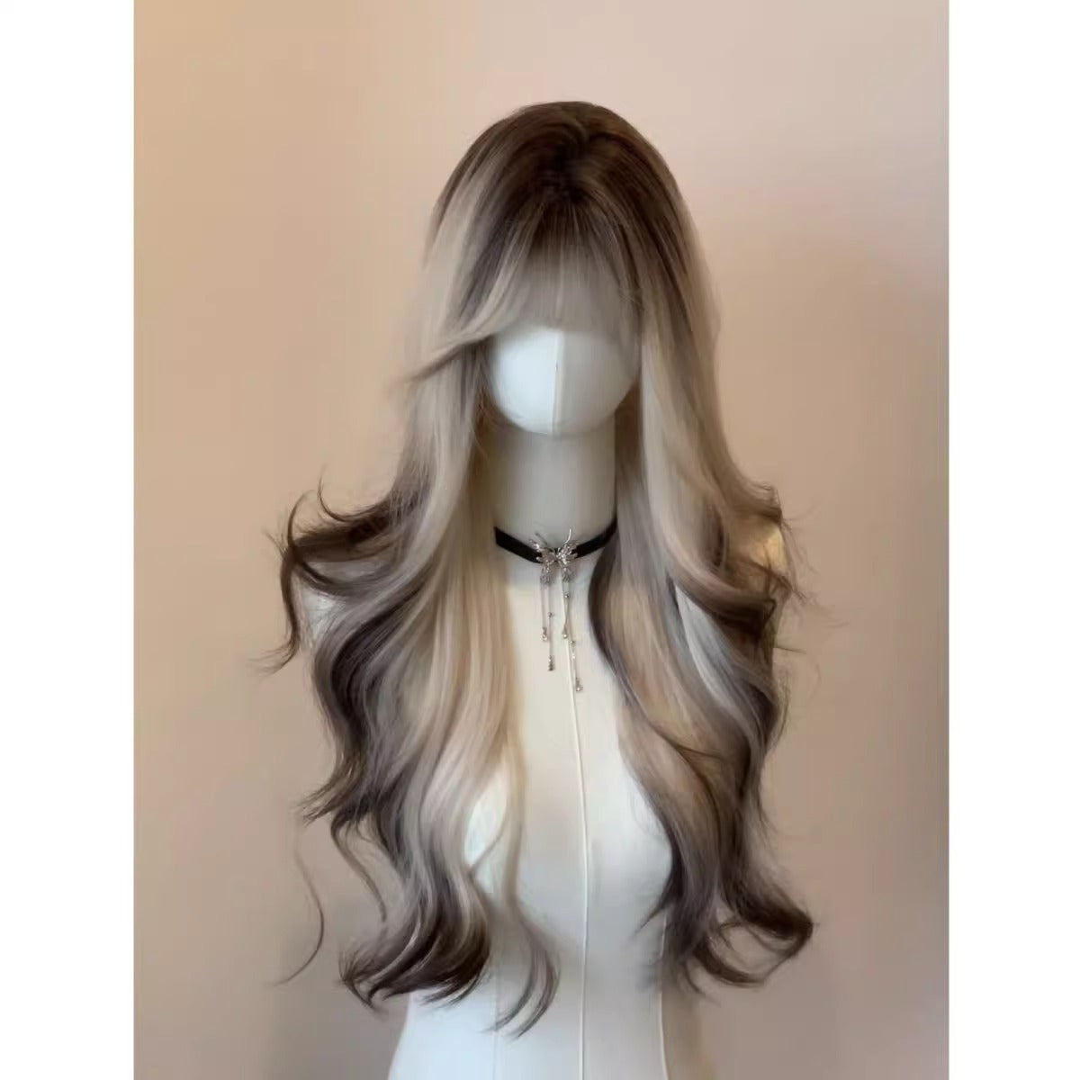 Female Summer Gradient Explosion Top Paris Painting Other Wig