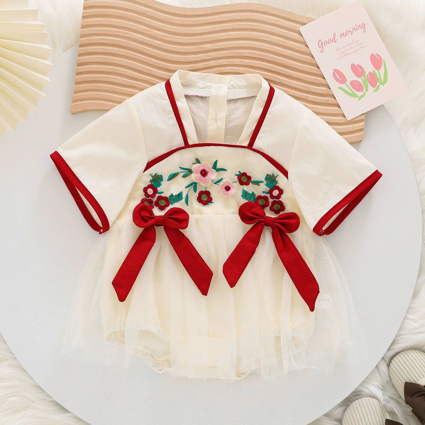 Summer Wear Thin Chinese Style Jumpsuit Western First Month Old Jumpsuit, Climbing Suit