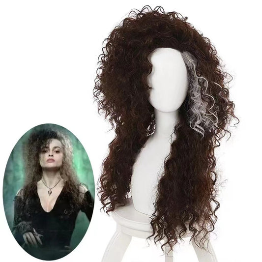Creative Mid-length Curly Hair Harry Ranch Cos Wig