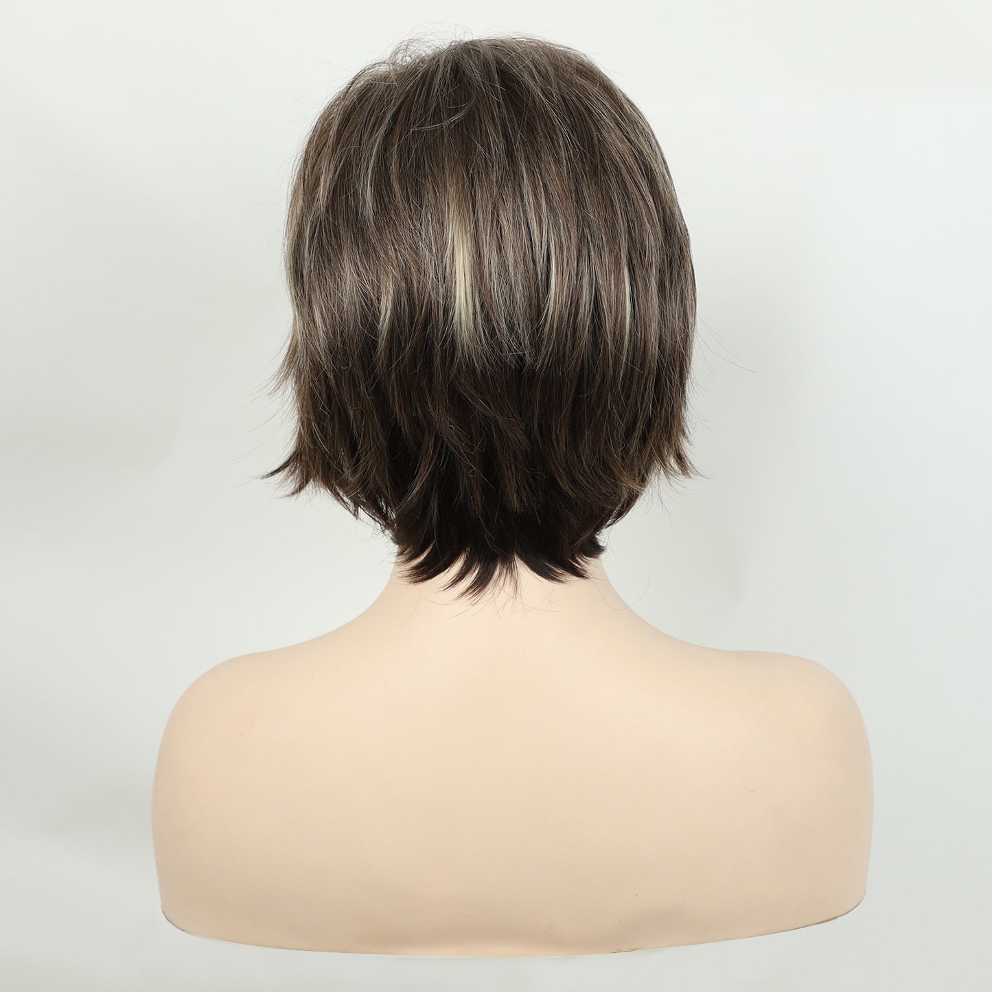 Trendy Women's Fiber Fashion Synthetic Wigs Wig Short Straight Hair