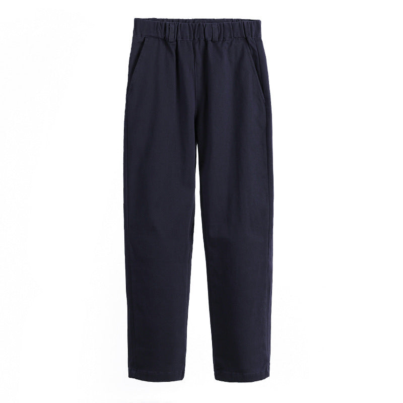 Women's & Men's Primary Khaki Casual Navy Blue Performance Clothes Children's Pants
