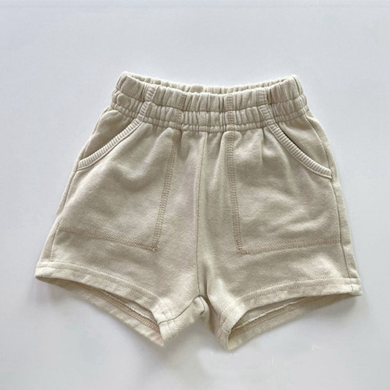 Infant Toddler Cotton Shorts Western Boys Striped Polka-dot Loose-fitting Casual Children's Pants