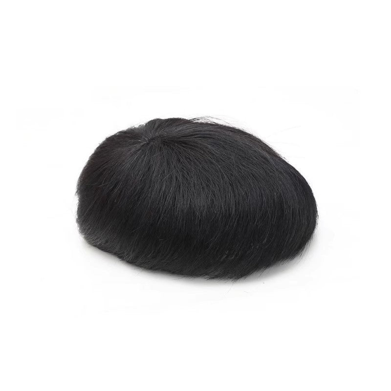 Men's Fluffy Top Supplementing Piece Around Biological Business Men's Wig