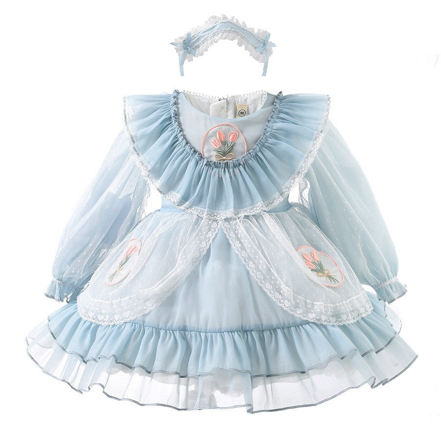 Children's Size Clearance Lolita Princess Tulle Tutu Banquet Children's Dress