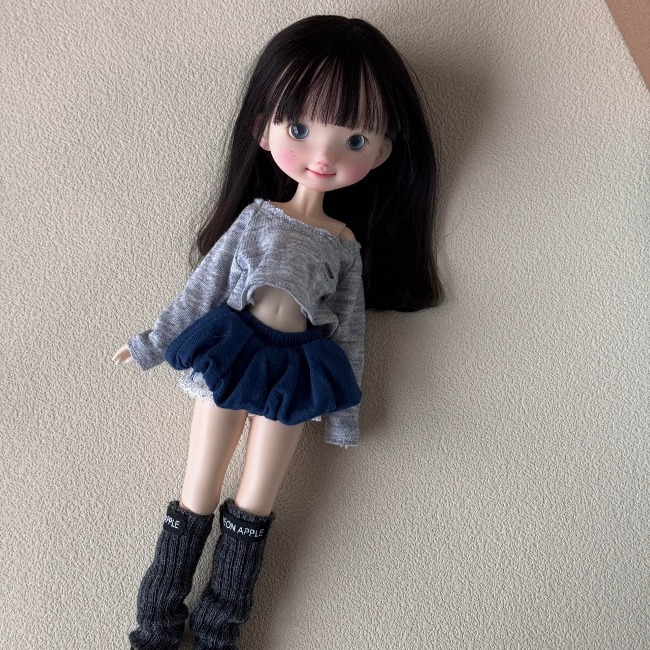 Spring Hair Long Straight Can Be Trim Shape Cos Wig