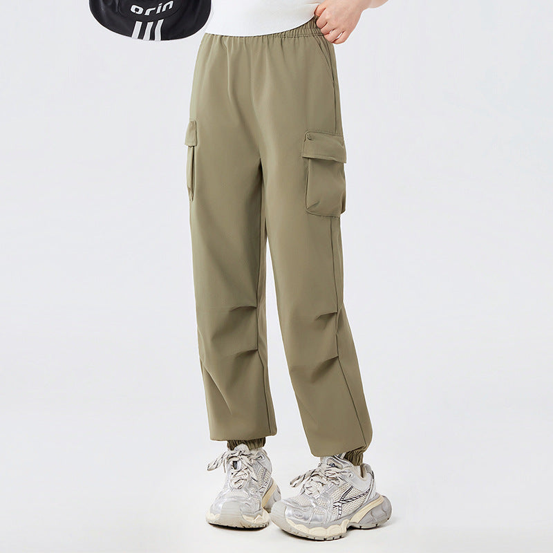 Women's & Men's Trousers Outer Wear Loose Track Casual Children's Pants