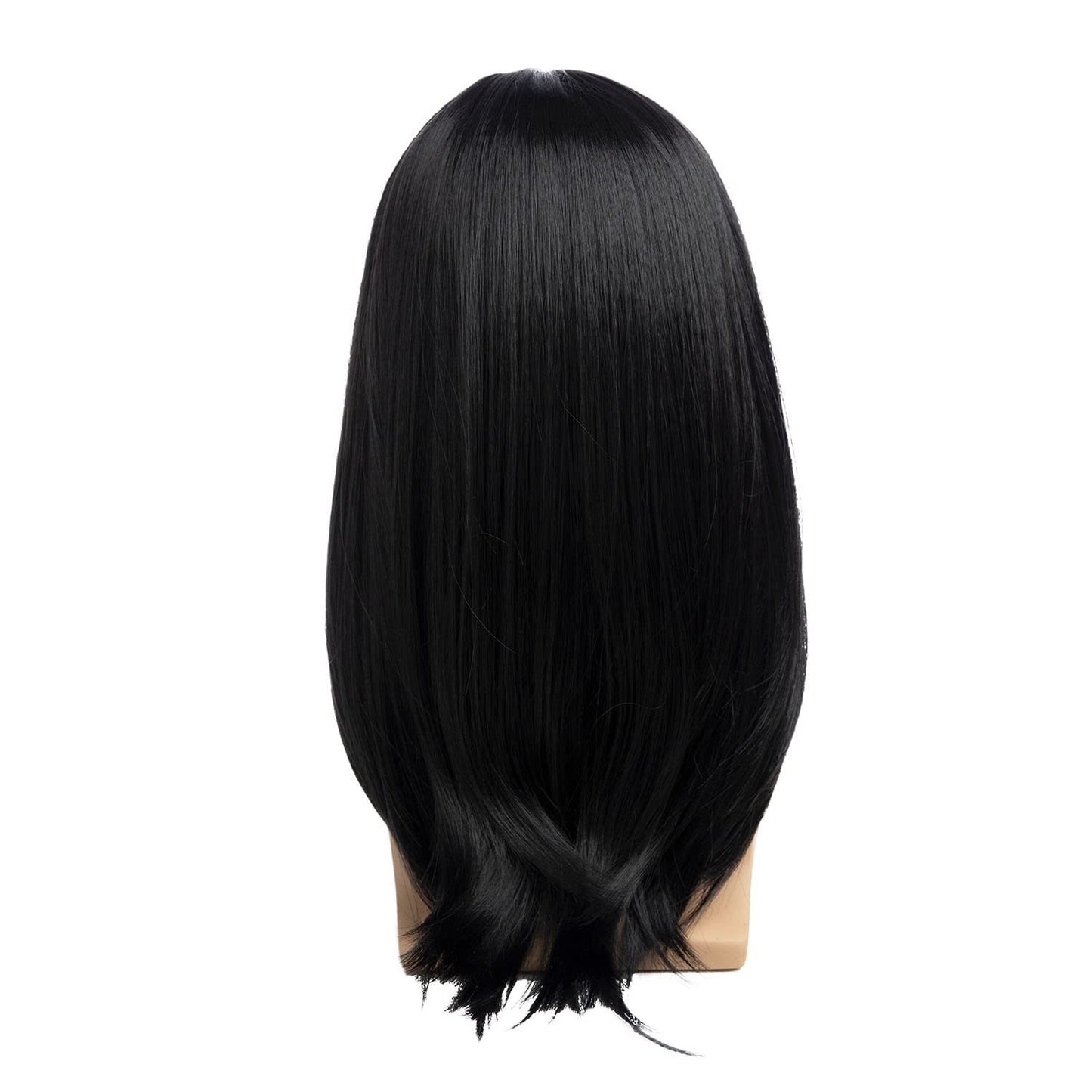 Men's Mid-length Straight Hair Fashion More Than Men's Wig