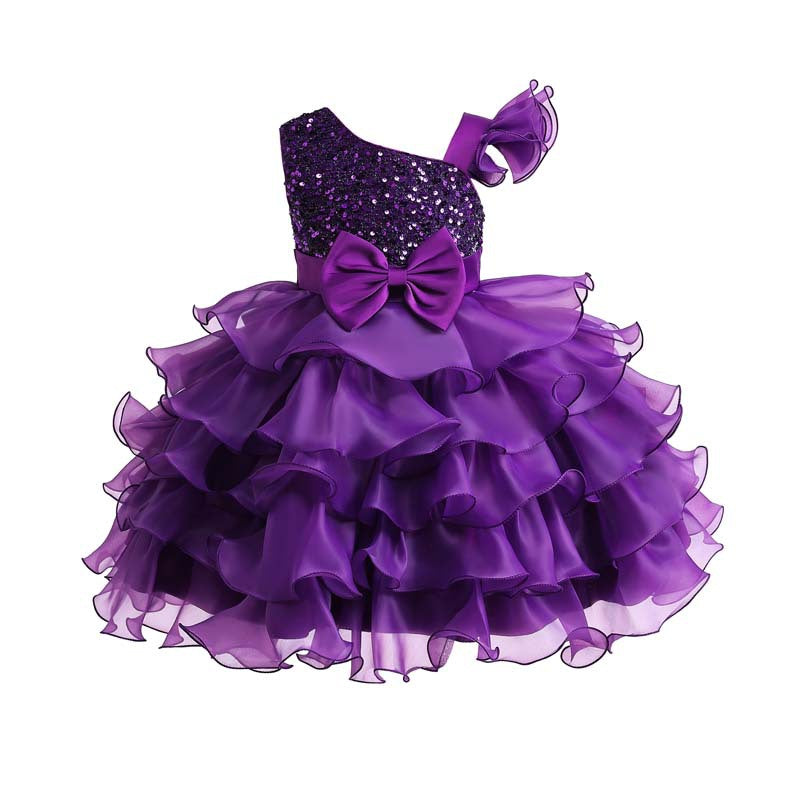 Children's Princess Gown One Year Old Children's Dress