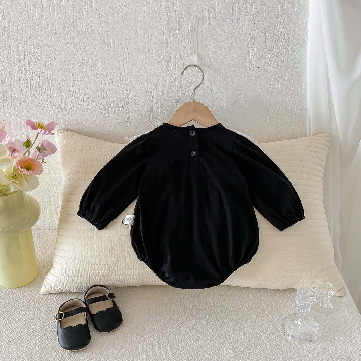 Lace Jumpsuit Spring Long Sleeve Butt Wrap Clothes Western Jumpsuit, Climbing Suit
