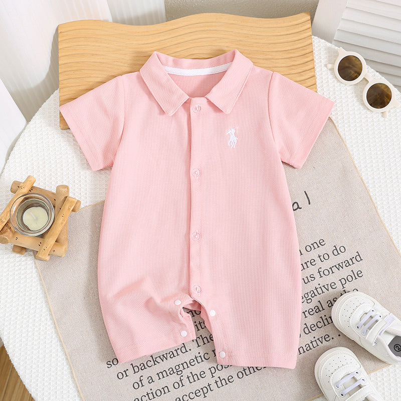 Infants Summer Jumpsuit Going Out Rompers Fashion Cartoon Jumpsuit, Climbing Suit