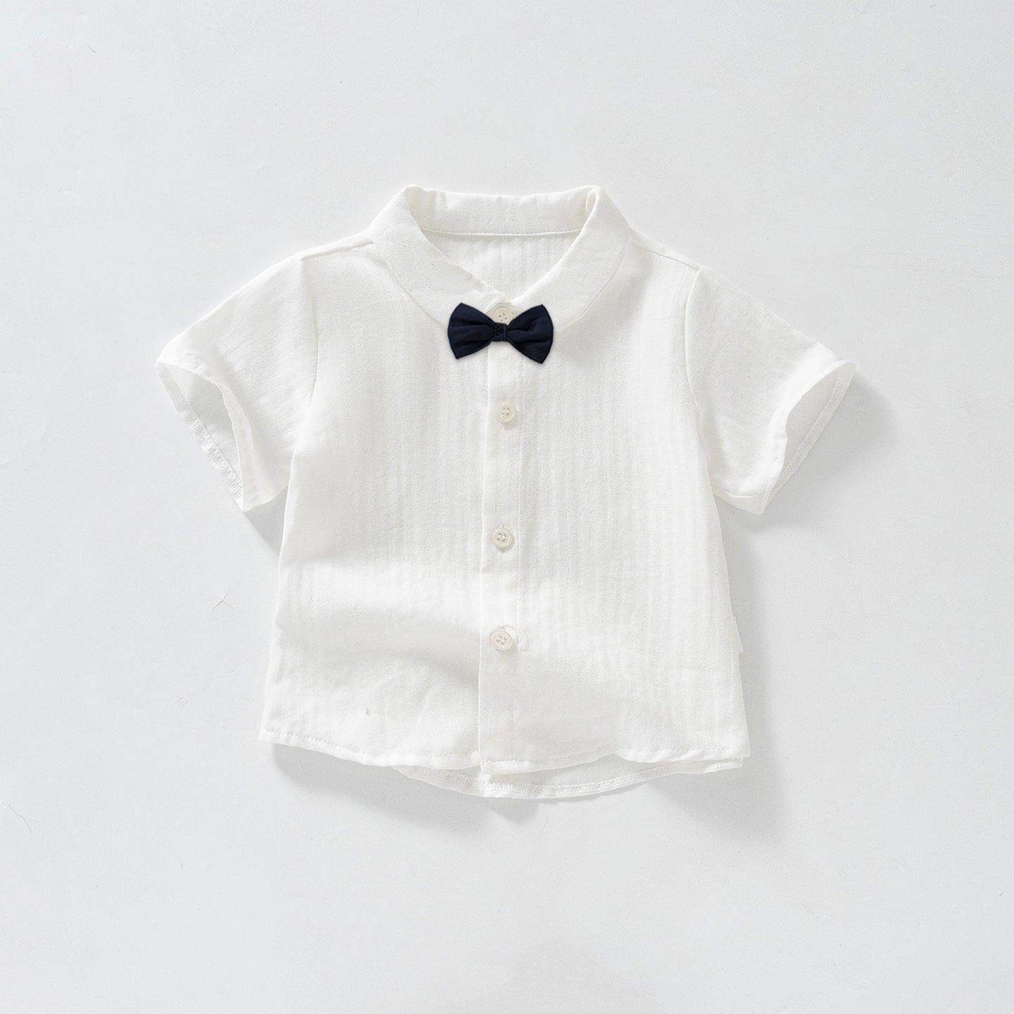 Short-sleeved Dress Shirt Birthday Party Clothes Hundred Days Years Old Children's T-shirt