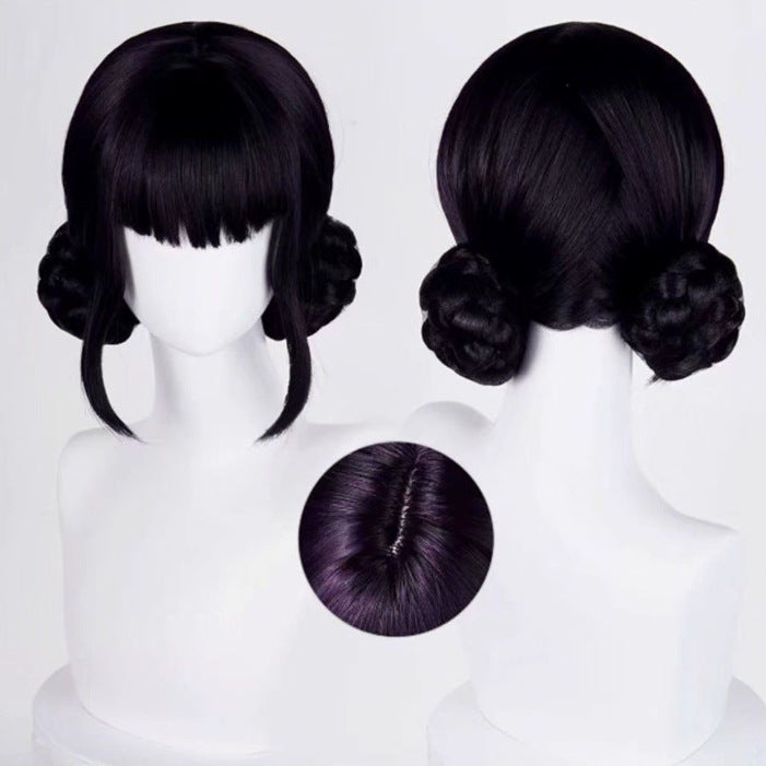 Group Rumi Tiger Clip Twist Braid Ponytail Cos Wig