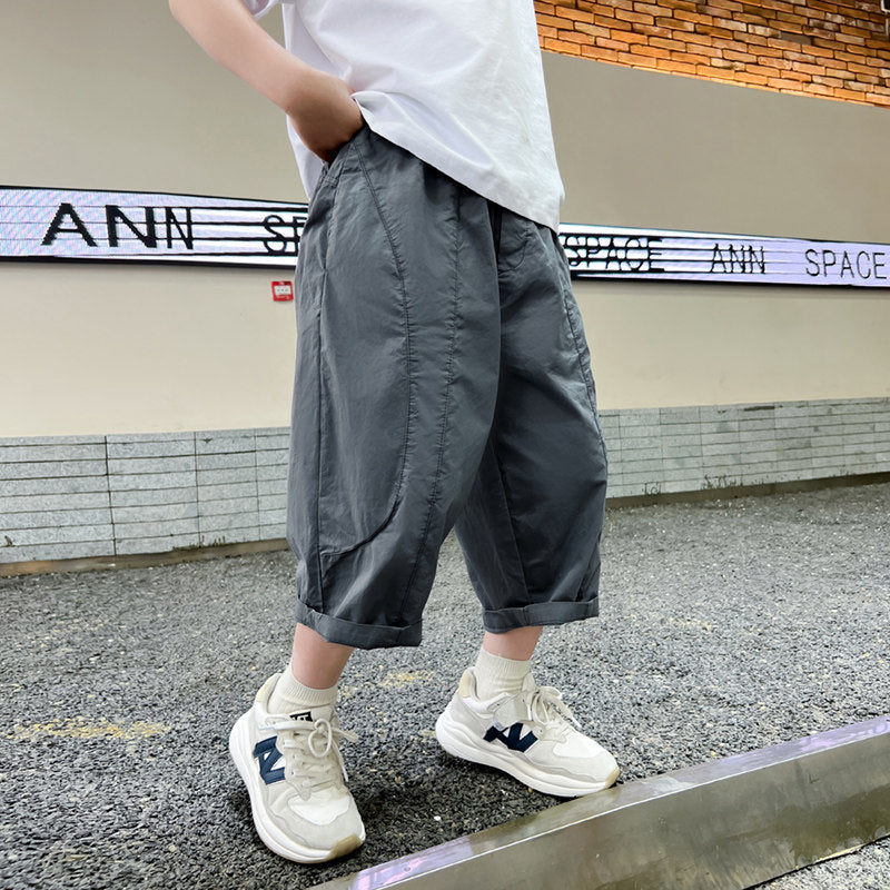 Children's Summer Casual Shorts Trendy Handsome Fashionable Clothing Boy's Fried Street Children's Pants