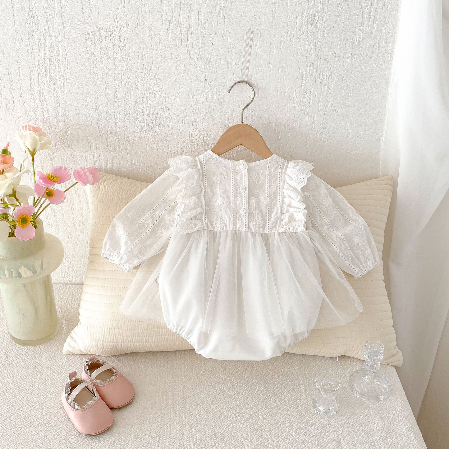 Dress One Year Old Days Long Sleeve Princess Born Jumpsuit, Climbing Suit