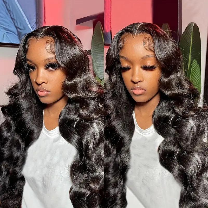 Fashion Front Lace Natural Big Wave Wig Long Curls