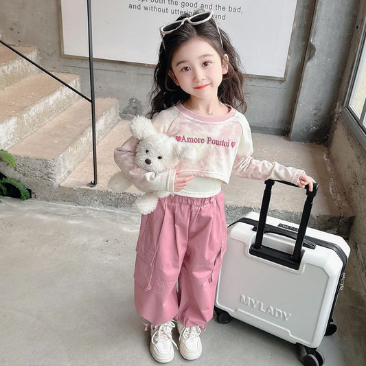 Children's Autumn Clothing Suits Little Fashionable Stylish Casual Three-piece Children's Suit