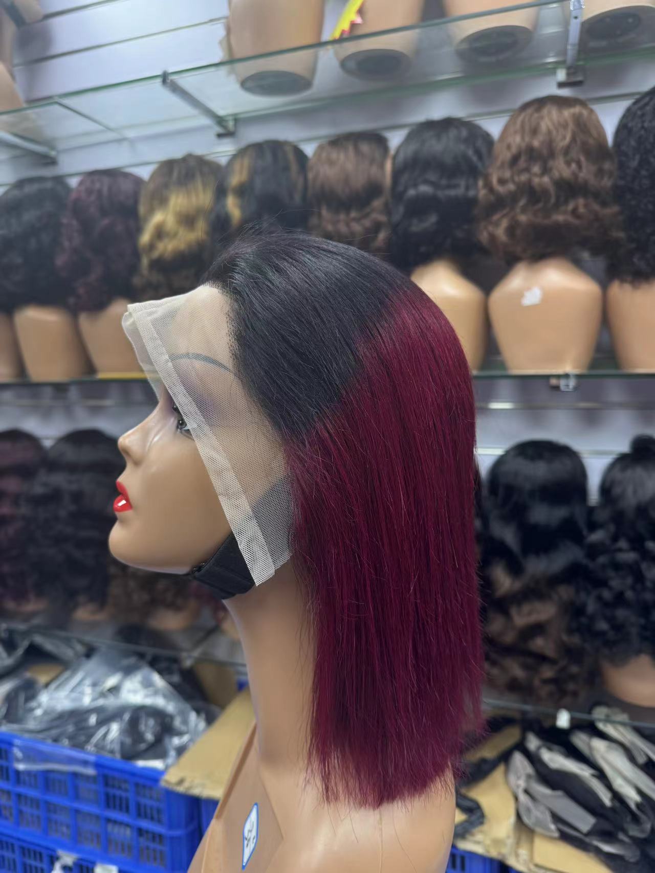 Fashion Popular Classy Innovative Bobo Human Real Hair Wig
