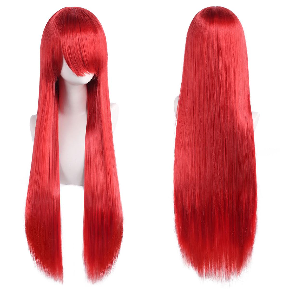 Women's & Men's Universal Color Long Straight Hair Mao Cos Wig
