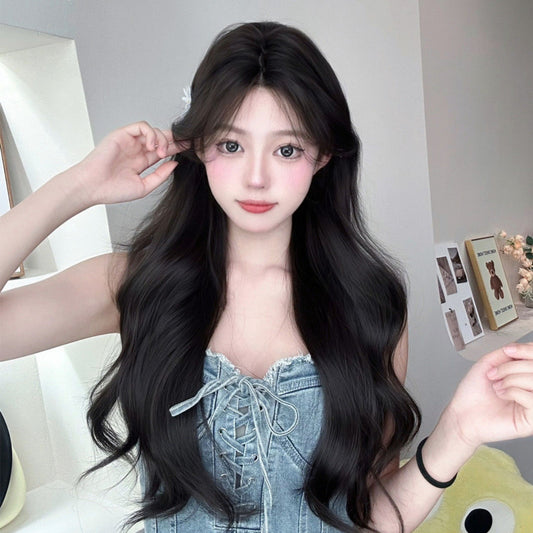Big Wave Curly Hair Fashion Temperament Artificial Wig Long Curls