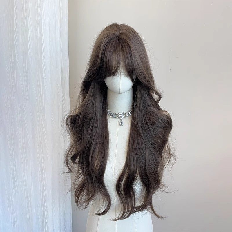 Curly Hair Korean Style Big Wave Atmosphere Wig Long Curls