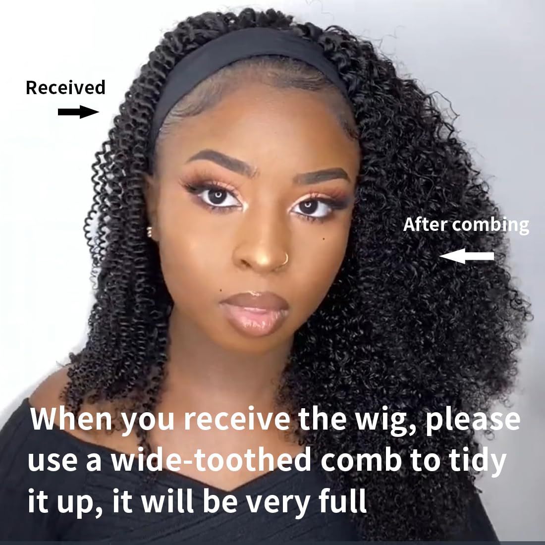 Trendy Creative Pretty Popular Human Headgear Real Hair Wig