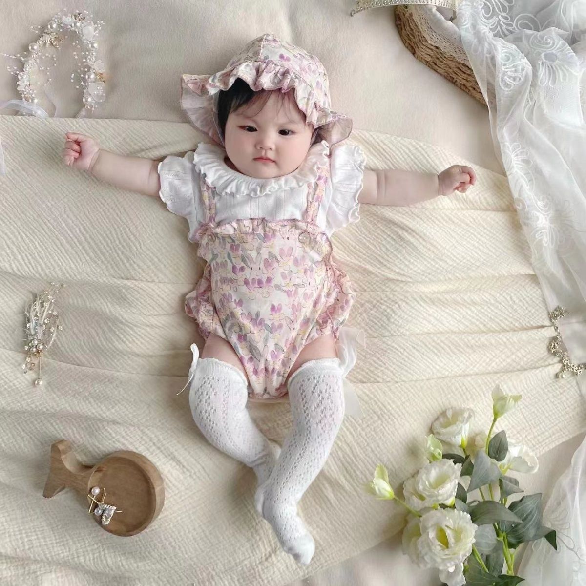 Summer Thin Triangle Short Sleeved Kazakhstan Romper Jumpsuit, Climbing Suit