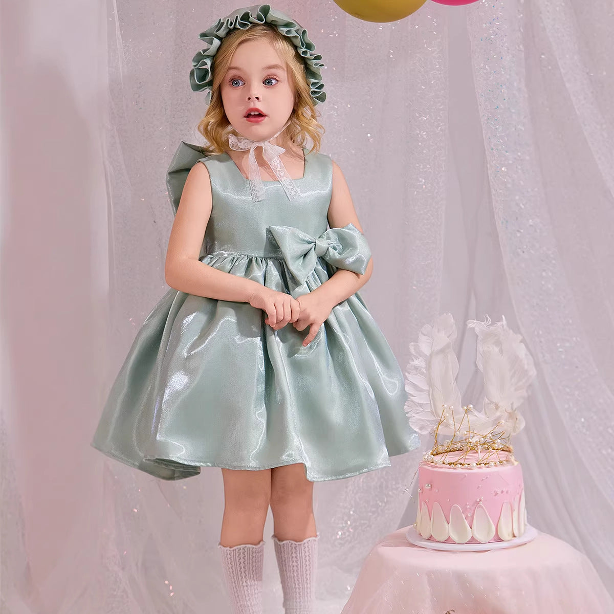 Children's Size Clearance Lolita Princess Tulle Tutu Banquet Children's Dress