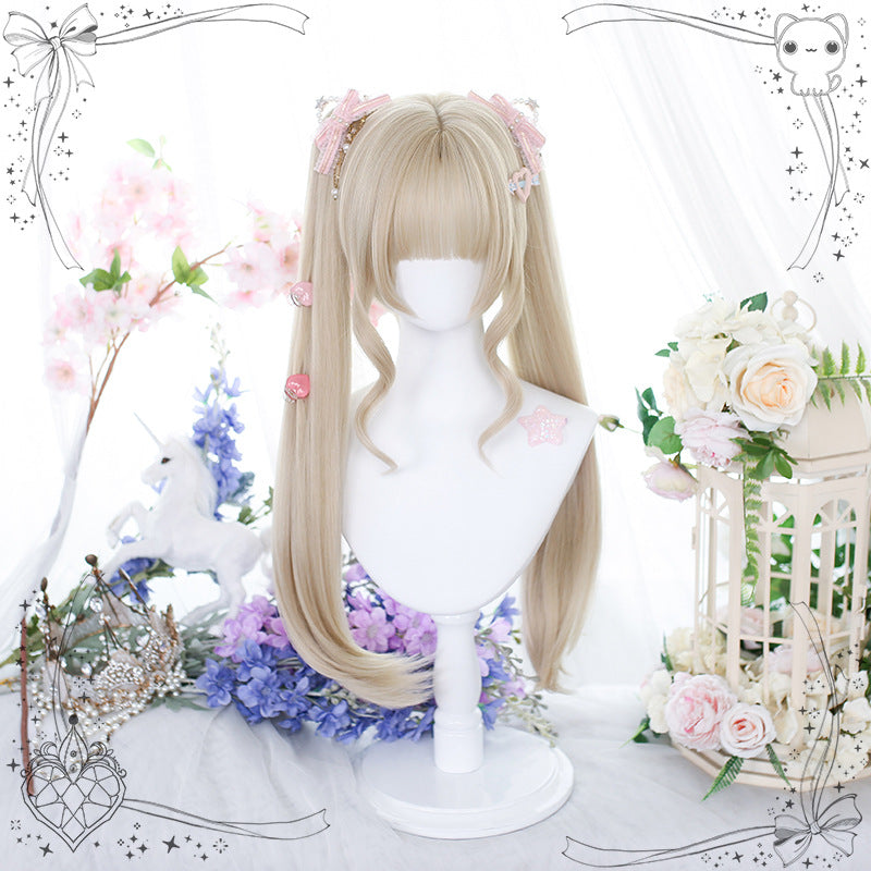 Dream Golden Roman Roll Grip Pairs Ponytail Cos Wig