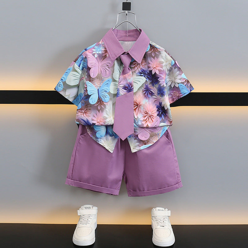 Children's On June Costume Graduation Host Summer Children's Suit
