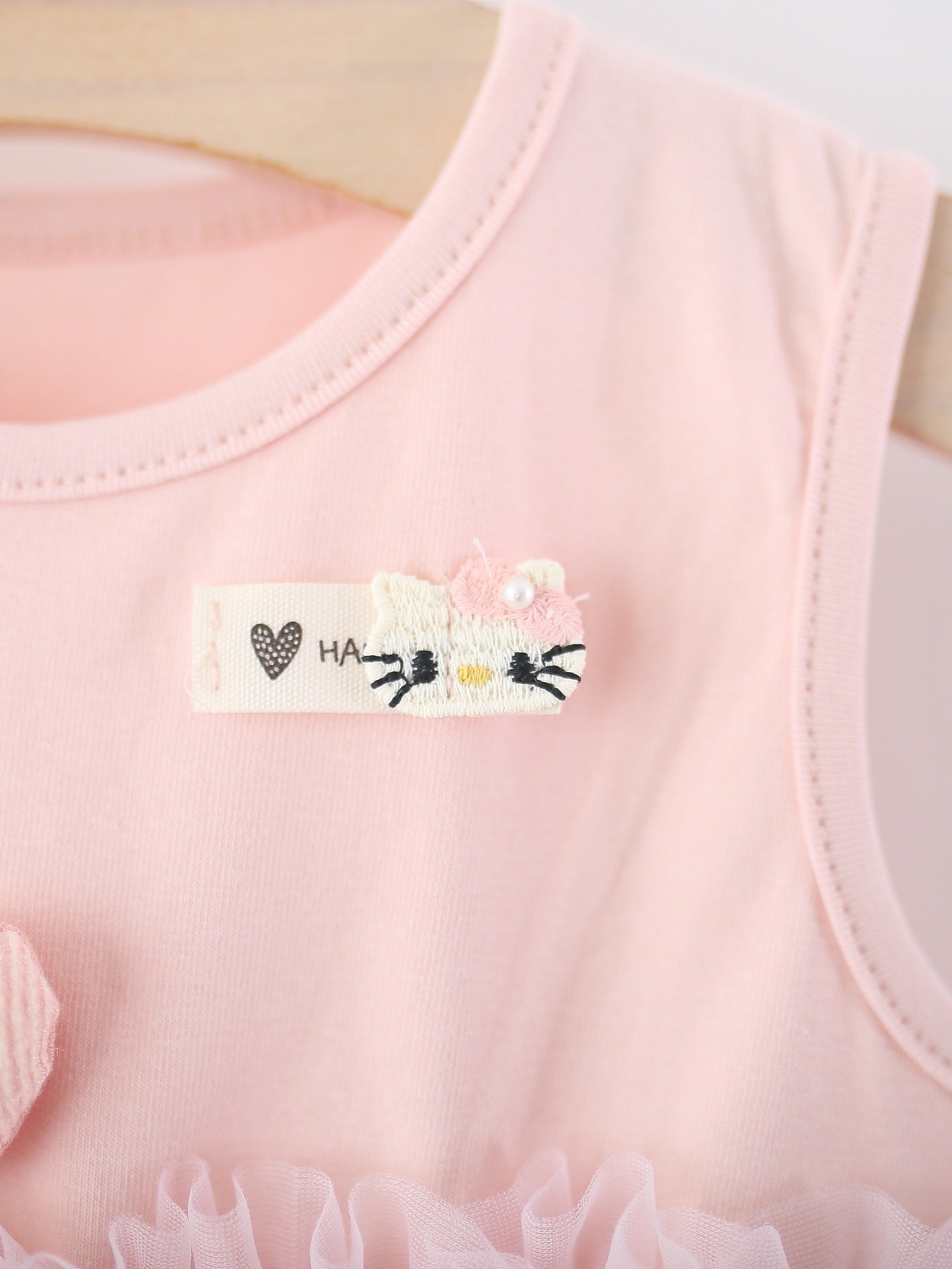 Children's Clothing Sleeveless One-piece Summer Gradient Color Tulle Children's Dress