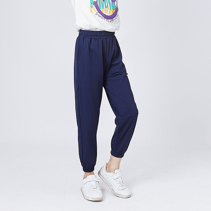 Children's Sports Anti Mosquito Medium Large Thin Children's Pants