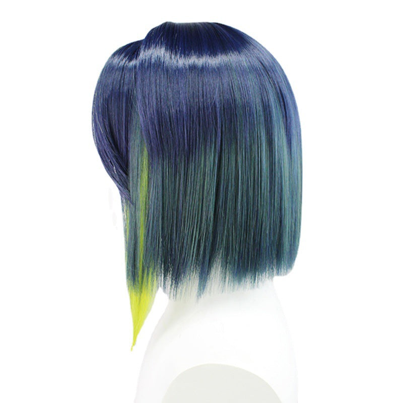 Drifting Original God Silicone Scalp Color Gradient Cos Wig