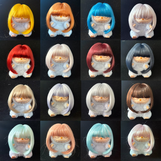 Soft Silk Automobiles Curtain Cloth Sheath Cute Cos Wig