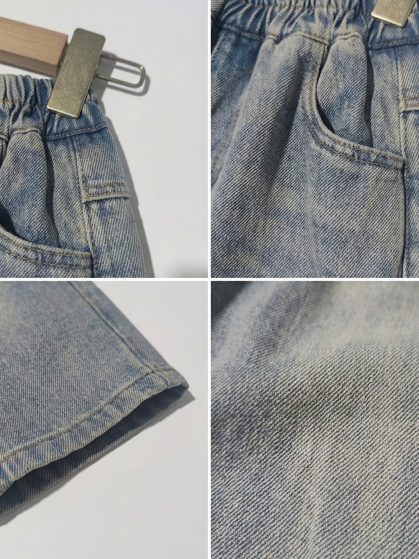 Children's Jeans Spring Loose Gradient Trousers Clothes Children's Pants