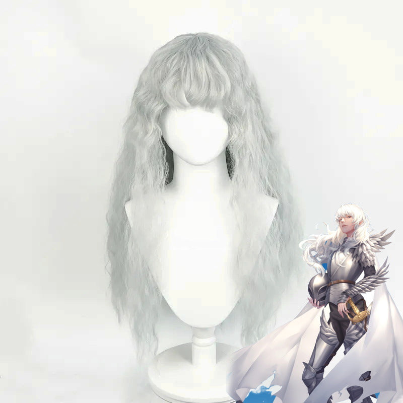 Griffith Sword Style Legendary Sier Corn Cos Wig