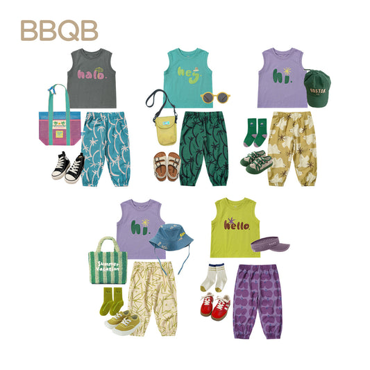 Children's Summer Sports Breathable Loose Thin Casual Children's Pants