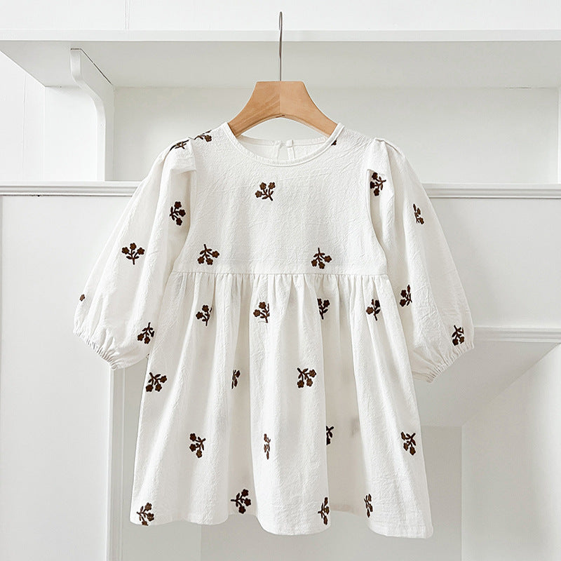 Long Sleeve Rompers Romper Sisters Outfit Children's Dress